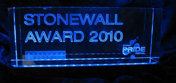 Stonewall Award Stonewall Award